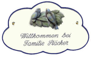 Decoramik Keramikschild Motiv Vogel online kaufen Romeike Cuxhaven